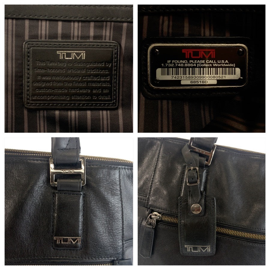 26331
TUMI トゥミ BEACON HILL Branch ブラック 黒 シルバー金具 レザー 68516D ビジネスバッグ ブリーフケース 2way メンズ ABP22
