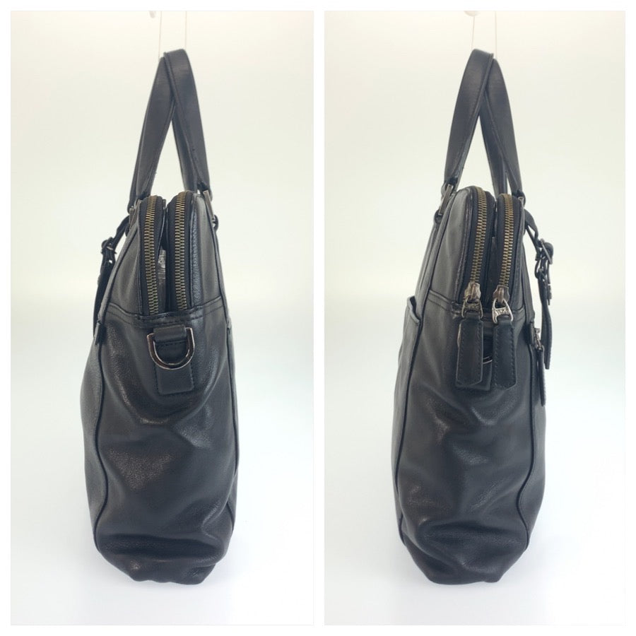 26331
TUMI トゥミ BEACON HILL Branch ブラック 黒 シルバー金具 レザー 68516D ビジネスバッグ ブリーフケース 2way メンズ ABP22