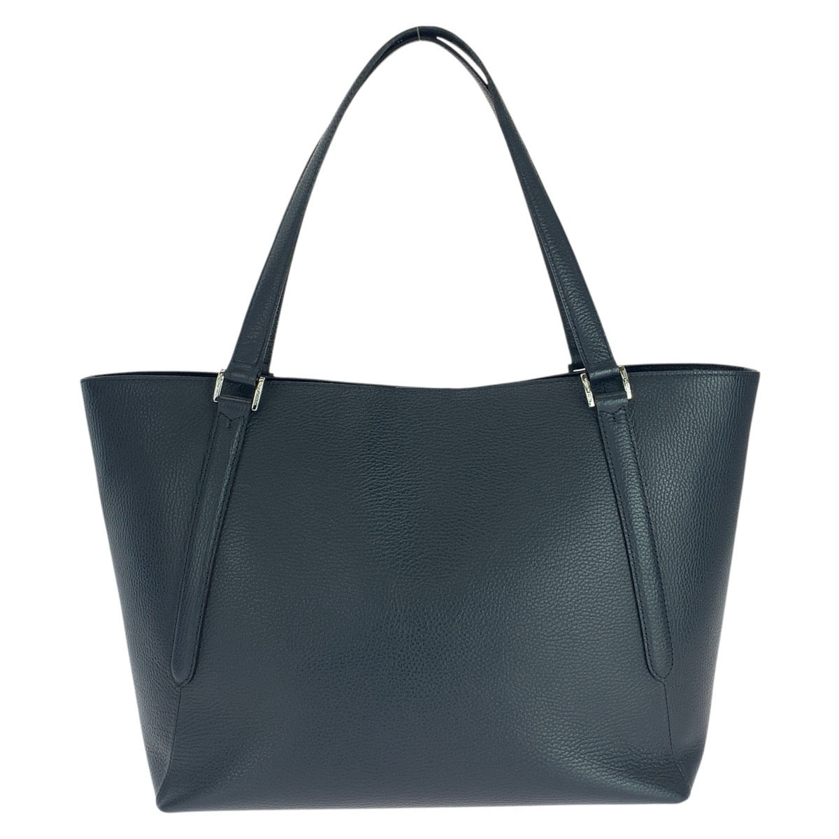 26333
PELLE MORBIDA ペッレモルビダ コローレ ネイビー シルバー金具 レザー トートバッグ ショルダーバッグ レディース ABP15