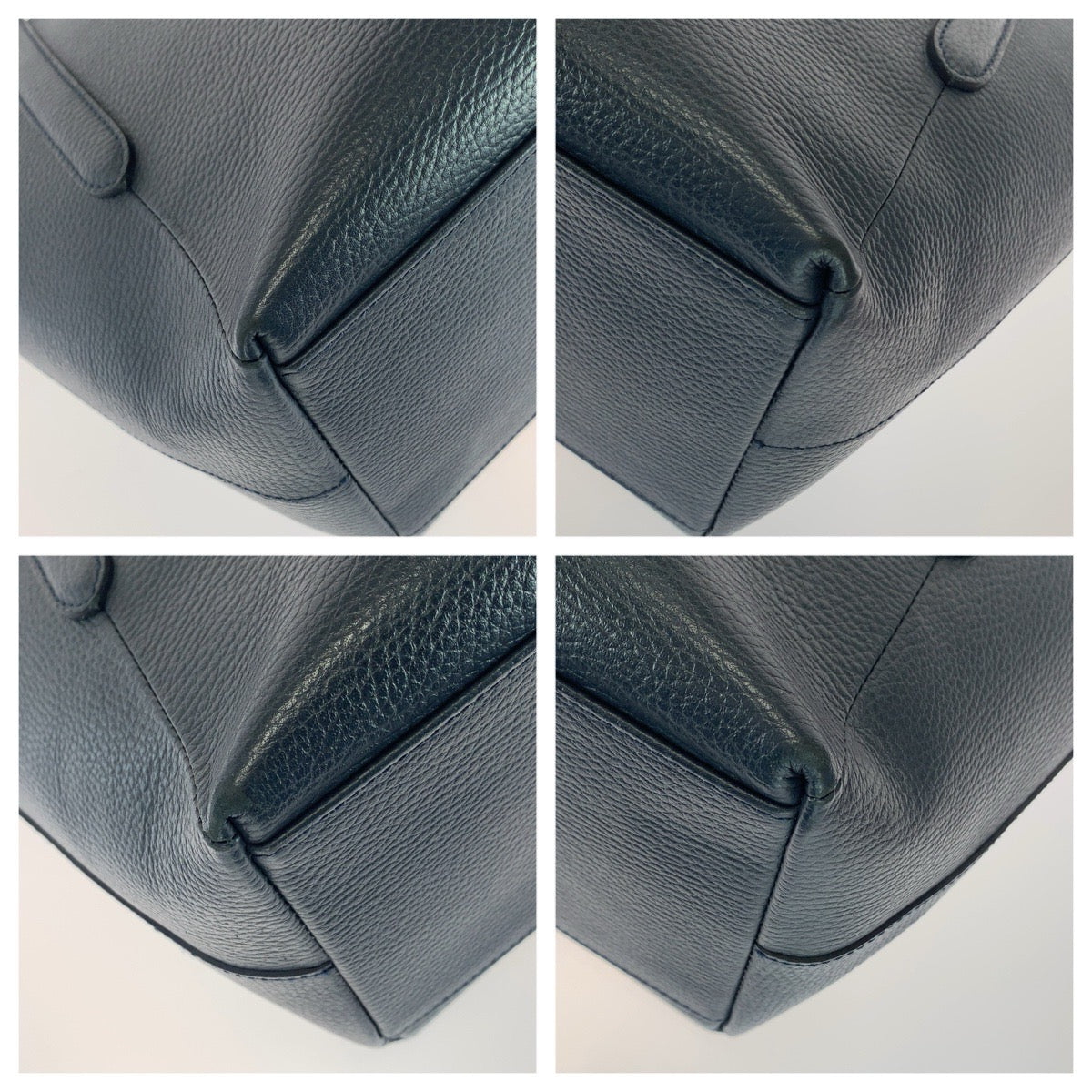 26333
PELLE MORBIDA ペッレモルビダ コローレ ネイビー シルバー金具 レザー トートバッグ ショルダーバッグ レディース ABP15