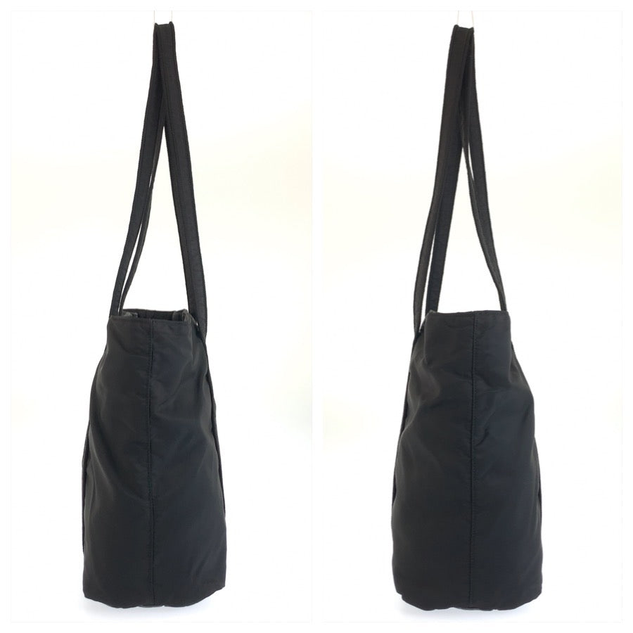 26335
PRADA プラダ テスート ロゴ刺繍 ブラック 黒 ナイロン トートバッグ ショルダーバッグ レディース ABP35