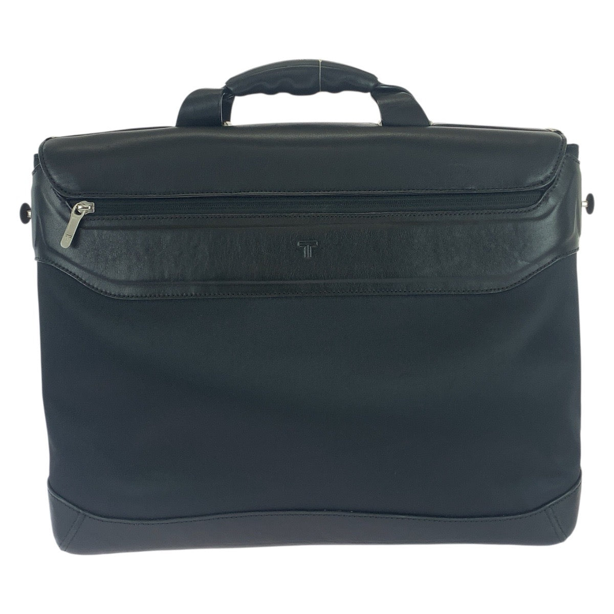 26337
TUMI トゥミ Formula T サーキット・ブリーフ 2way ブラック 黒 シルバー金具 レザー 2951DF ビジネスバッグ メンズ AB10