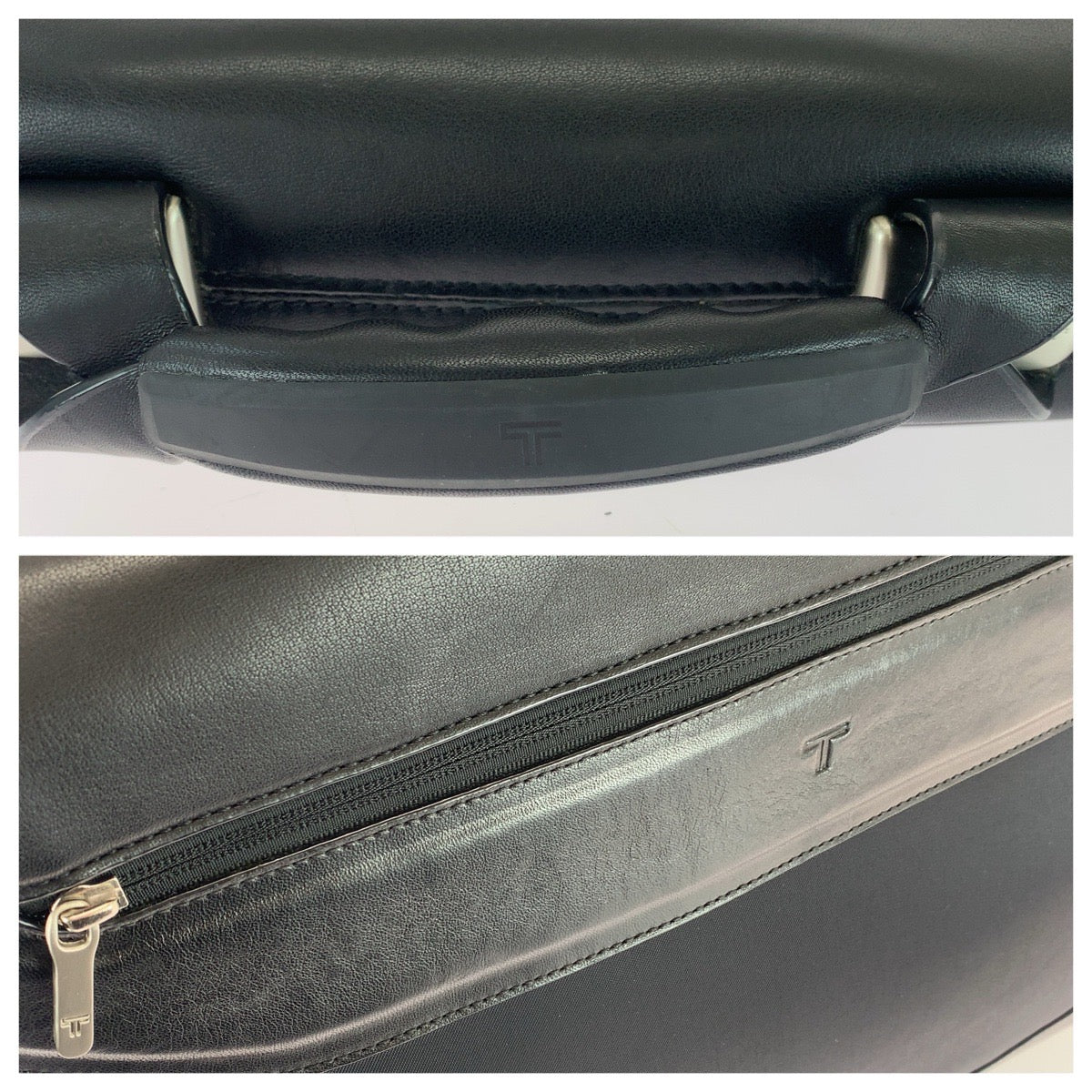26337
TUMI トゥミ Formula T サーキット・ブリーフ 2way ブラック 黒 シルバー金具 レザー 2951DF ビジネスバッグ メンズ AB10