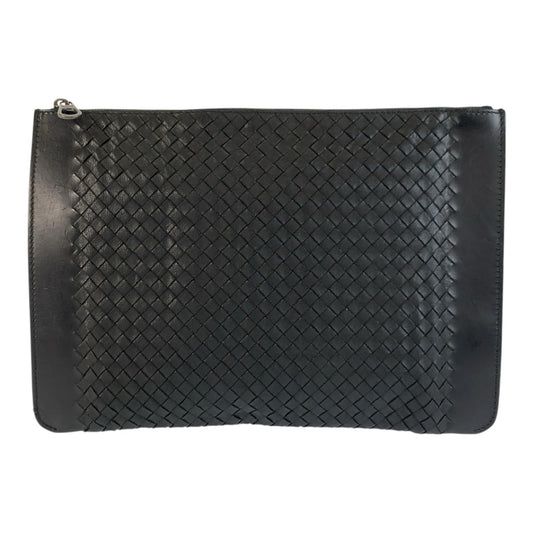 26341
BOTTEGAVENETA ボッテガヴェネタ イントレチャート ブラック 黒 レザー B03781940I クラッチバッグ セカンドバッグ メンズ ABP28