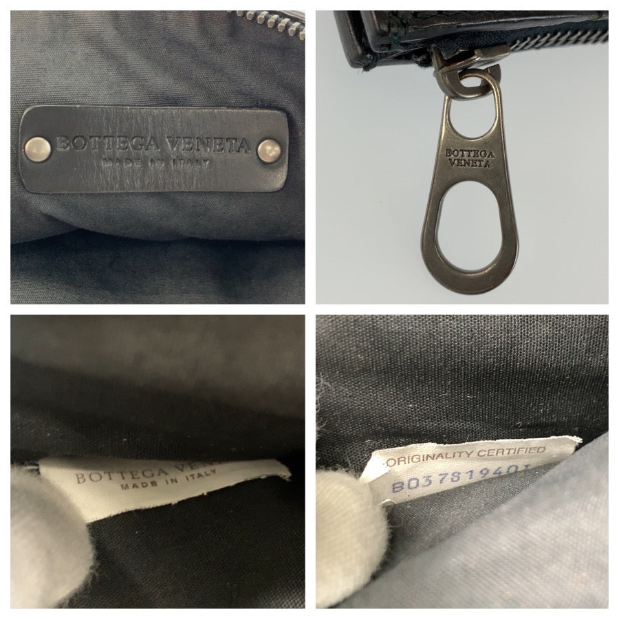 26341
BOTTEGAVENETA ボッテガヴェネタ イントレチャート ブラック 黒 レザー B03781940I クラッチバッグ セカンドバッグ メンズ ABP28