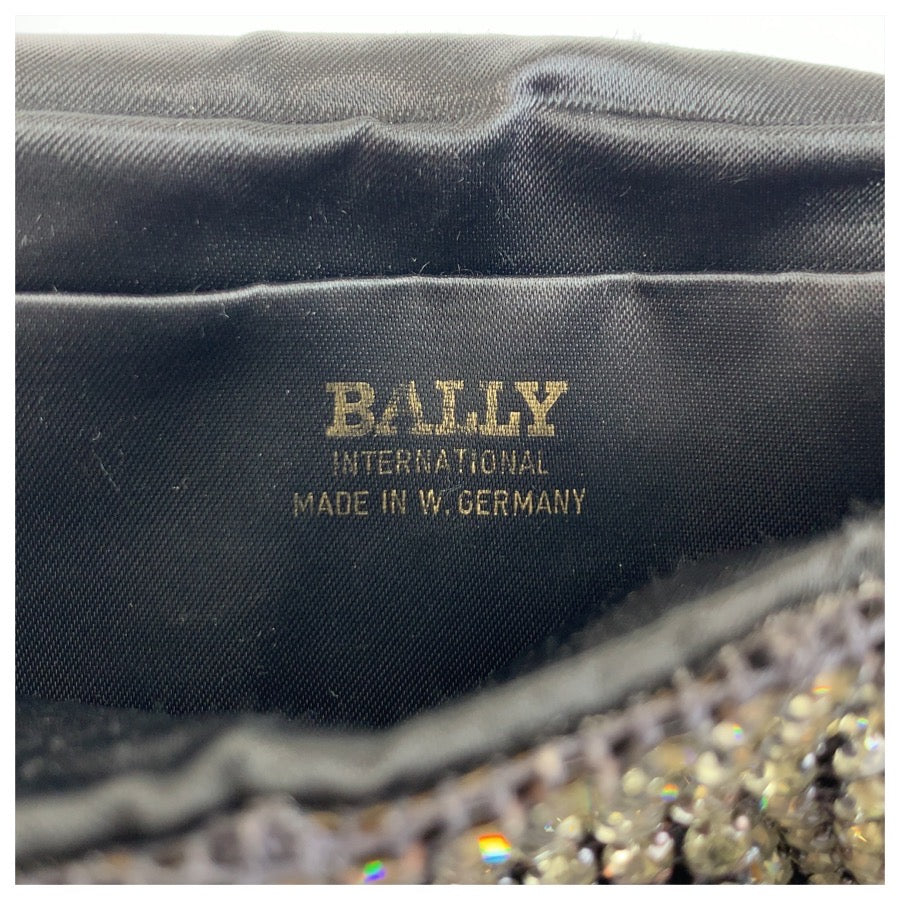 26342
BALLY バリー バラ スパンコール チェーンショルダーバッグ ポシェット レディース ABP28
