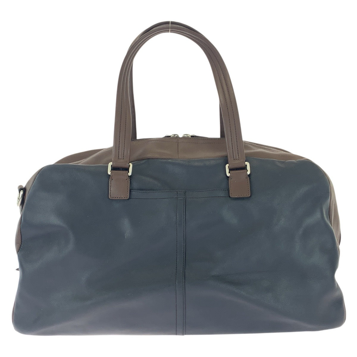 26346
COACH コーチ レキシントン 2way ネイビー ブラウン シルバー金具 レザー F70668 ボストンバッグ ショルダーバッグ メンズ ABP22