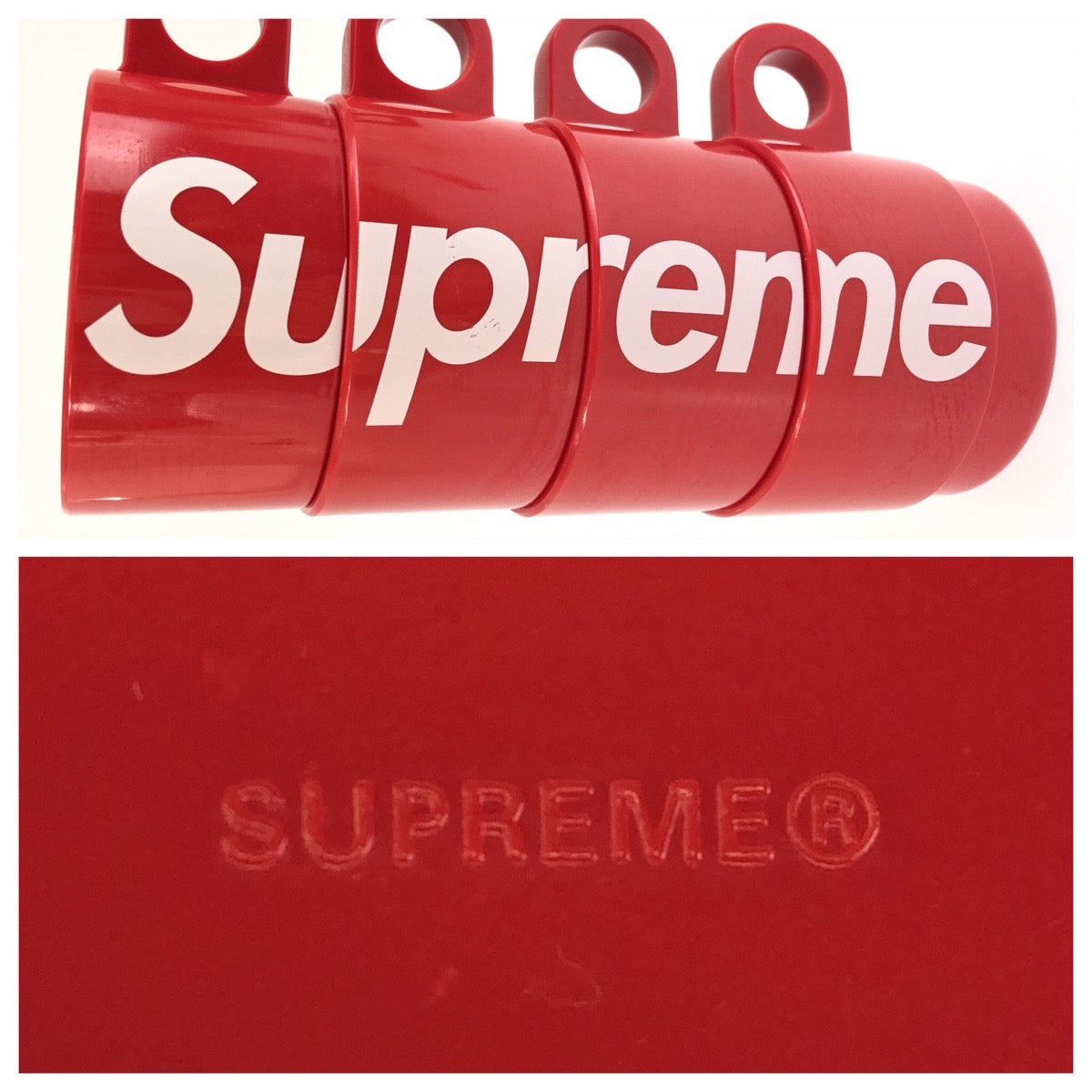 26354
Supreme シュプリーム スタッキングカップ レッド プラスチック カップ コップ マグカップ 4セット メンズ A