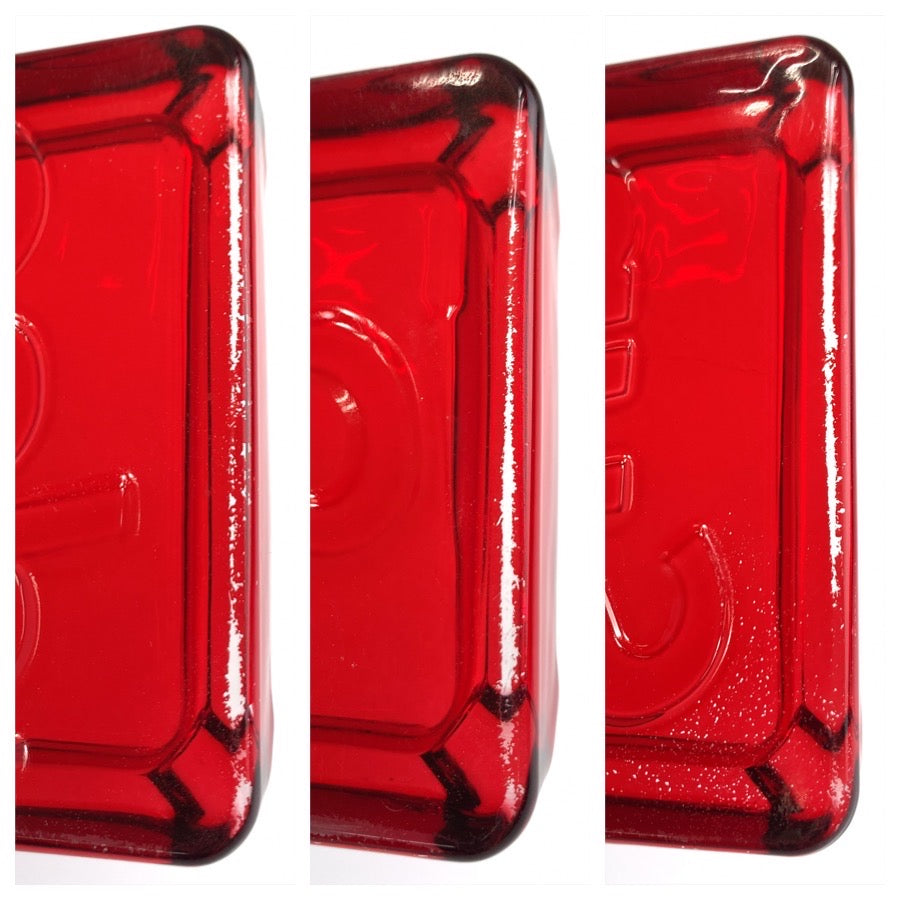 26355
Supreme シュプリーム Debossed Glass Ashtray レッド ガラス 灰皿 アッシュトレイ 小物トレイ メンズ AB