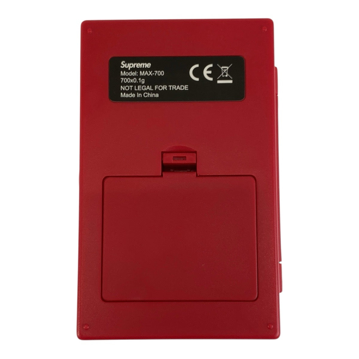 26366
Supreme シュプリーム MAX-700 Digital Scale レッド プラスチック / ステンレス デジタルスケール 計り メンズ SA
