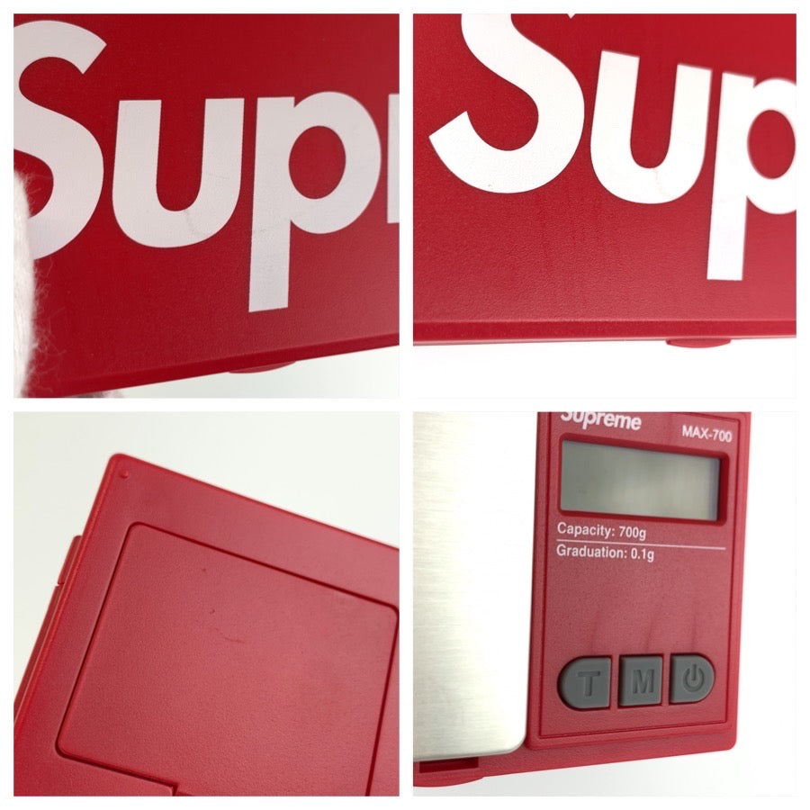 26366
Supreme シュプリーム MAX-700 Digital Scale レッド プラスチック / ステンレス デジタルスケール 計り メンズ SA