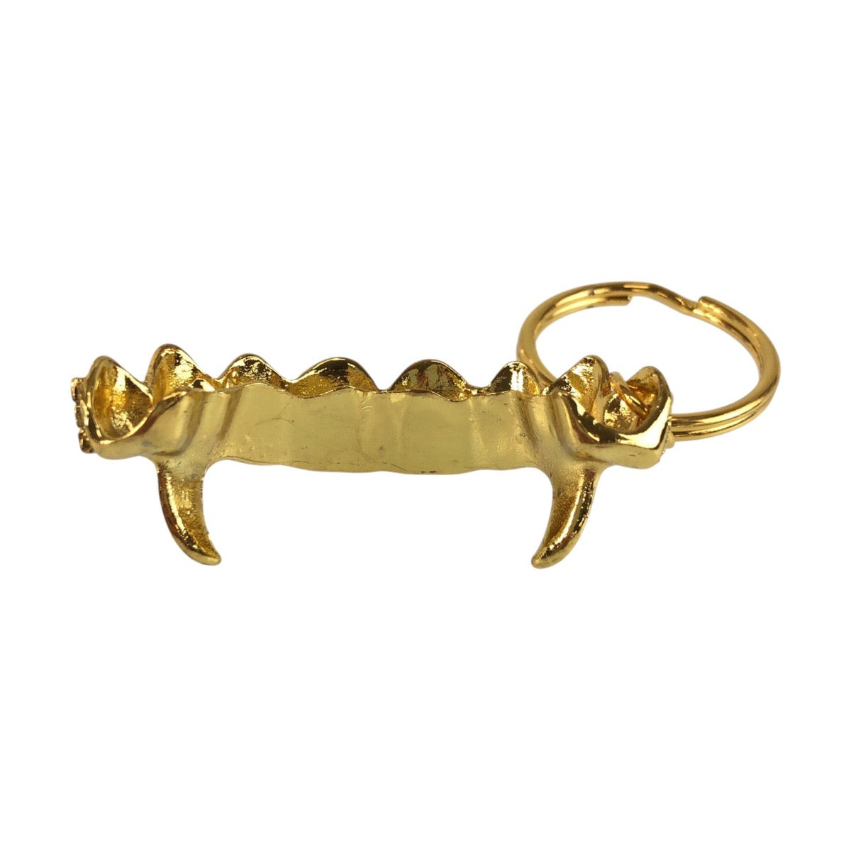 26371
Supreme シュプリーム Fronts Keychain ゴールド メッキ / ラインストーン キーホルダー キーリング メンズ A