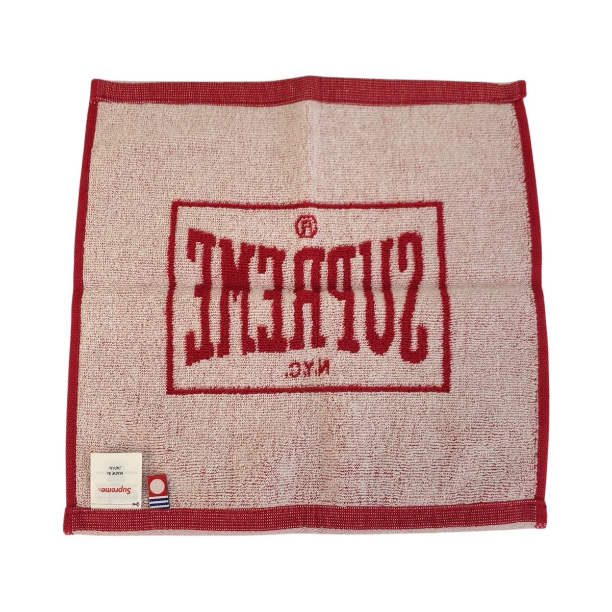 26373
Supreme シュプリーム 今治タオル 2枚セット レッド ブラック コットン ポケットタオル ハンドタオル メンズ N