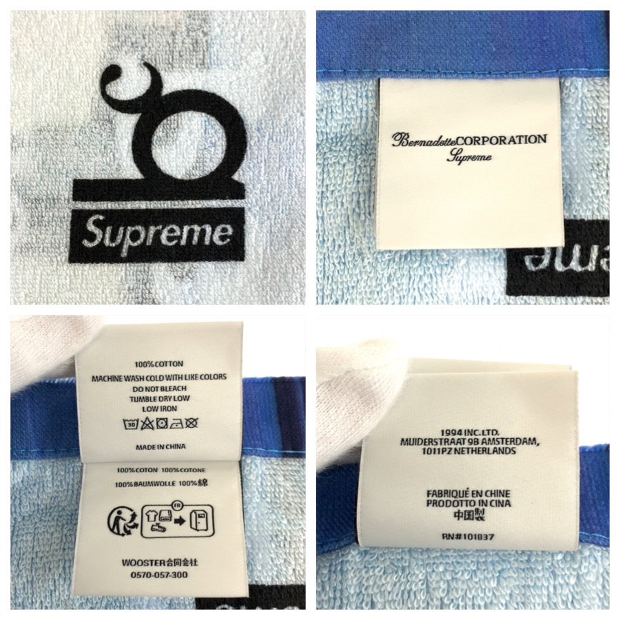 26374
Supreme シュプリーム Bernadette Corporation Mini Towel ブルー コットン ミニタオル ビーチタオル 男女兼用 メンズ A