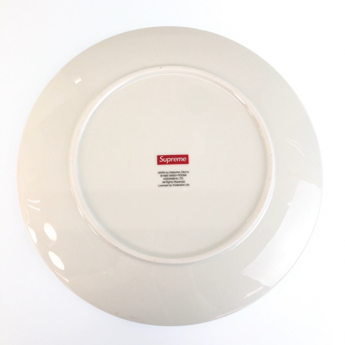 26375
Supreme シュプリーム Supreme×AKIRA ホワイト 磁器 皿 プレート 2枚セット メンズ S