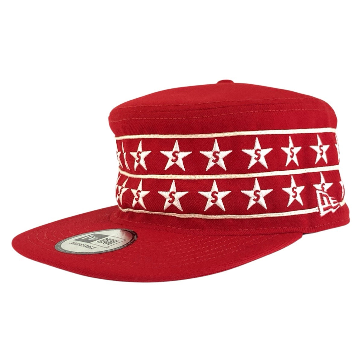 26380
Supreme シュプリーム Star Pillbox New Era レッド コットン / ウール キャップ メンズ S
