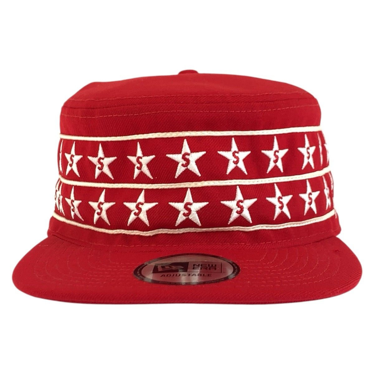26380
Supreme シュプリーム Star Pillbox New Era レッド コットン / ウール キャップ メンズ S
