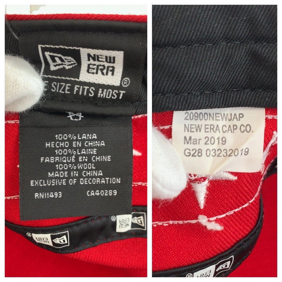 26380
Supreme シュプリーム Star Pillbox New Era レッド コットン / ウール キャップ メンズ S