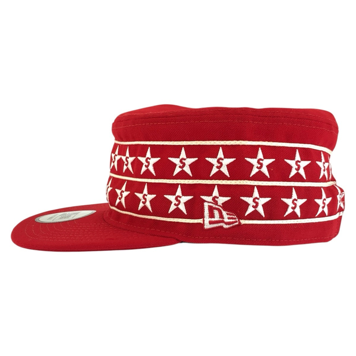 26380
Supreme シュプリーム Star Pillbox New Era レッド コットン / ウール キャップ メンズ S