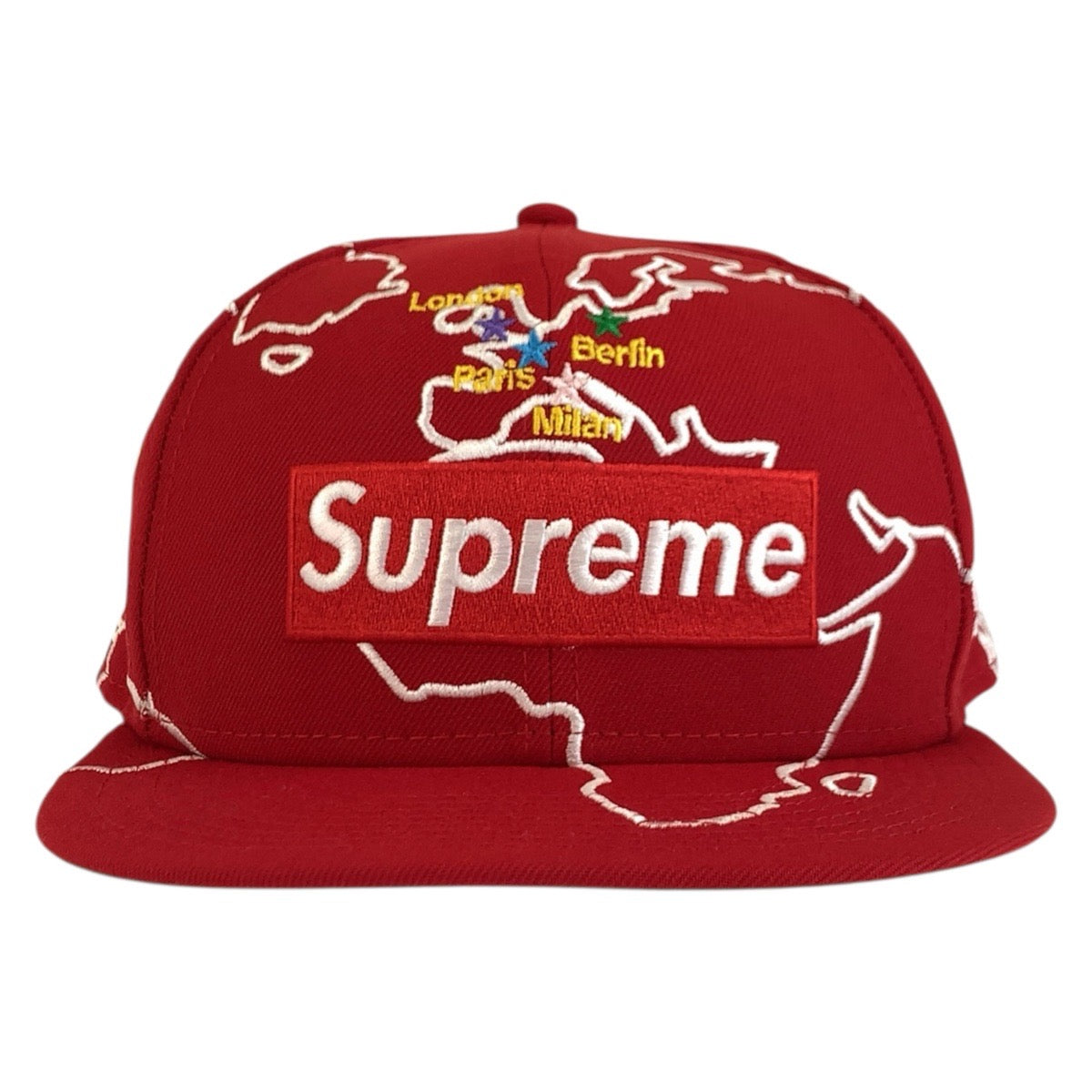 26381
Supreme シュプリーム Worldwide Box Logo New Era サイズ 7 1/2 59.6cm レッド ポリエステル キャップ メンズ N