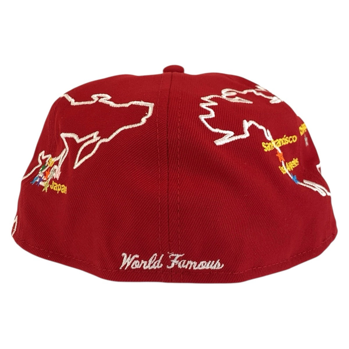 26381
Supreme シュプリーム Worldwide Box Logo New Era サイズ 7 1/2 59.6cm レッド ポリエステル キャップ メンズ N