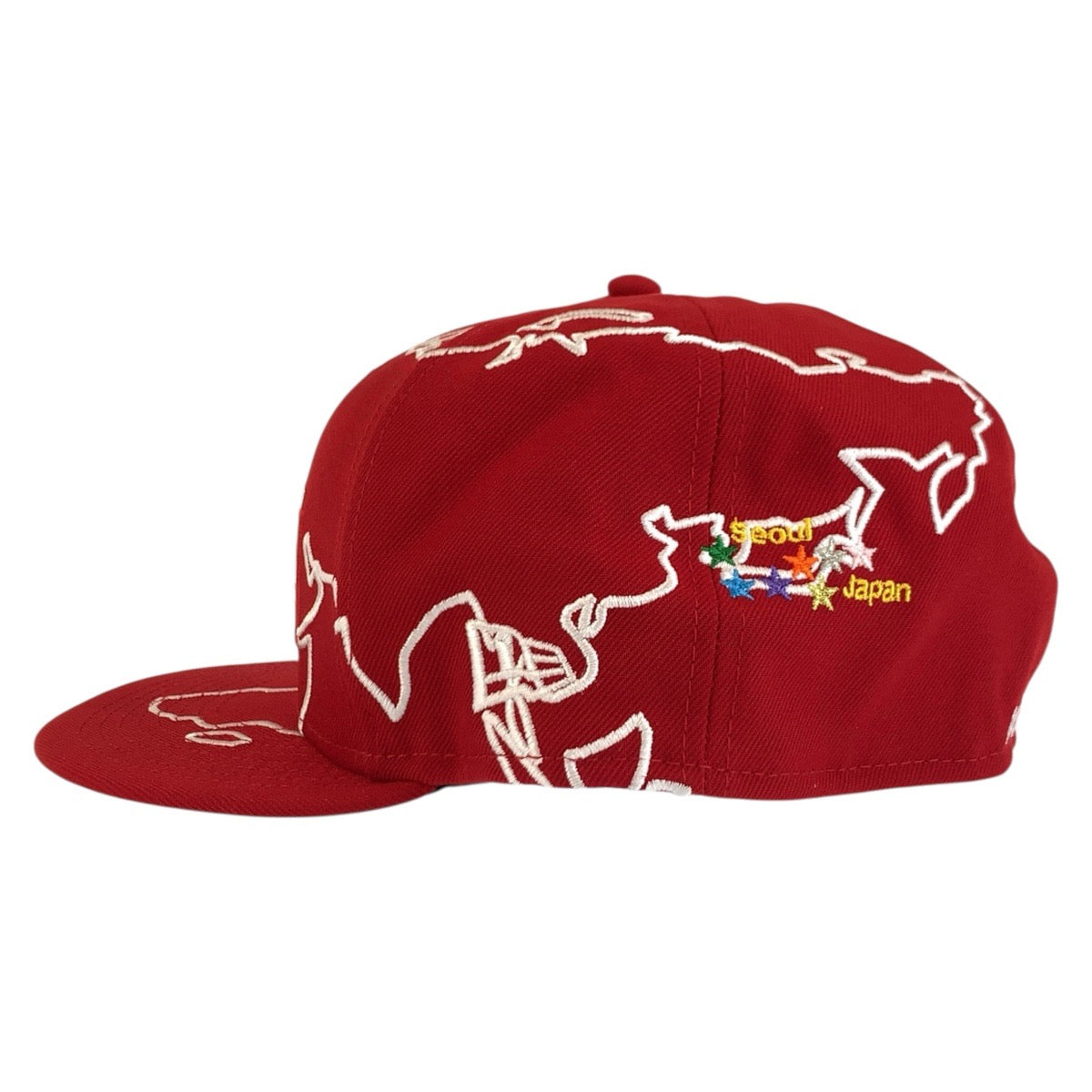 26381
Supreme シュプリーム Worldwide Box Logo New Era サイズ 7 1/2 59.6cm レッド ポリエステル キャップ メンズ N