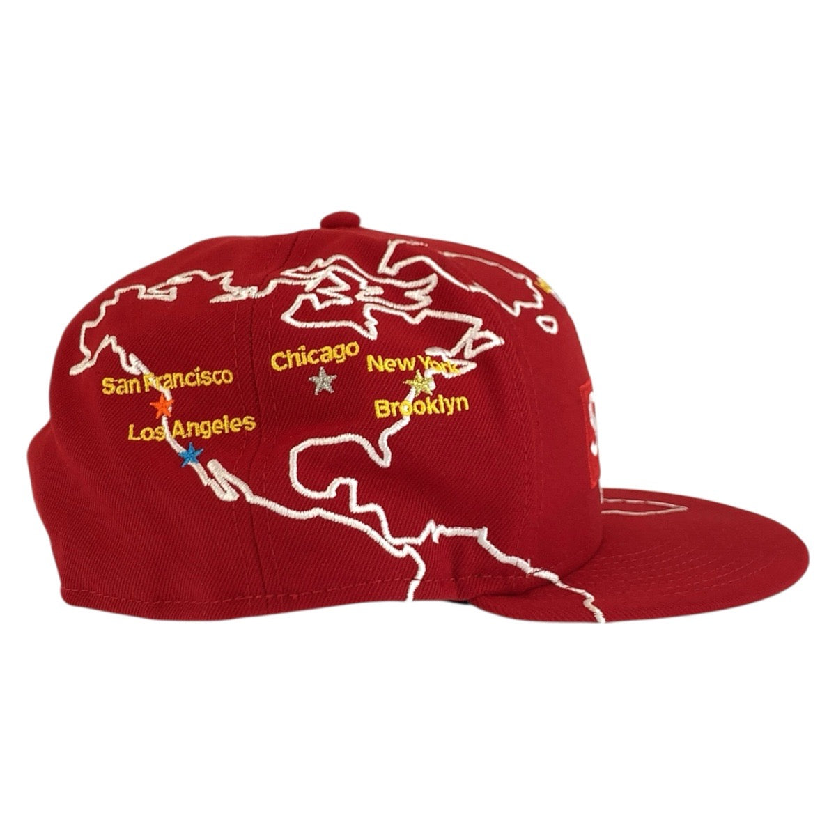 26381
Supreme シュプリーム Worldwide Box Logo New Era サイズ 7 1/2 59.6cm レッド ポリエステル キャップ メンズ N