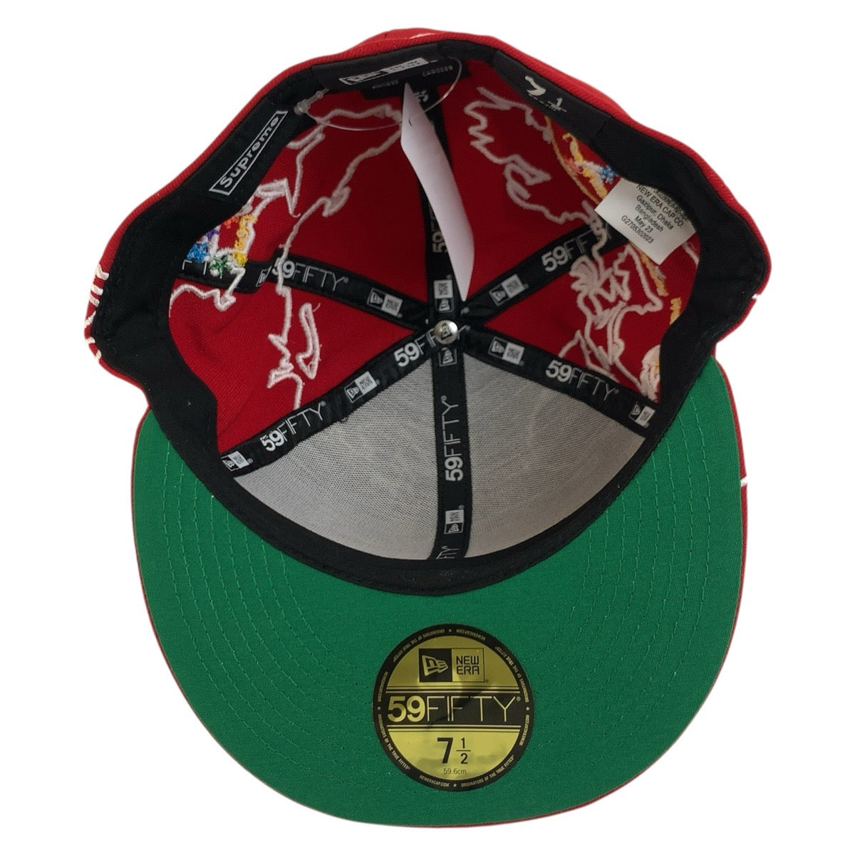 26381
Supreme シュプリーム Worldwide Box Logo New Era サイズ 7 1/2 59.6cm レッド ポリエステル キャップ メンズ N