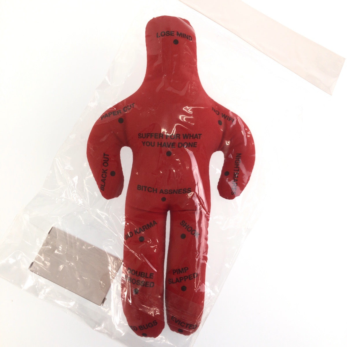 26382
Supreme シュプリーム Voodoo Doll 針付き レッド 布 ブードゥードール 人形 メンズ S