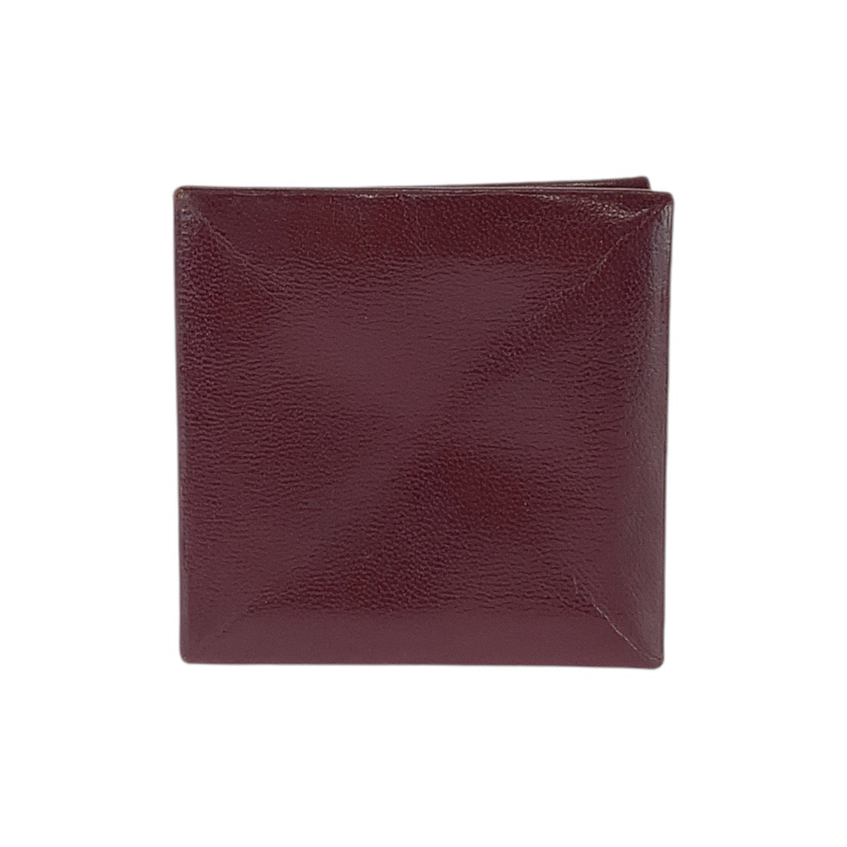 26386
CARTIER カルティエ ズールー ルージュアッシュ ボルドー シェーブル コインケース 小銭入れ ○I刻印 レディース ABP21