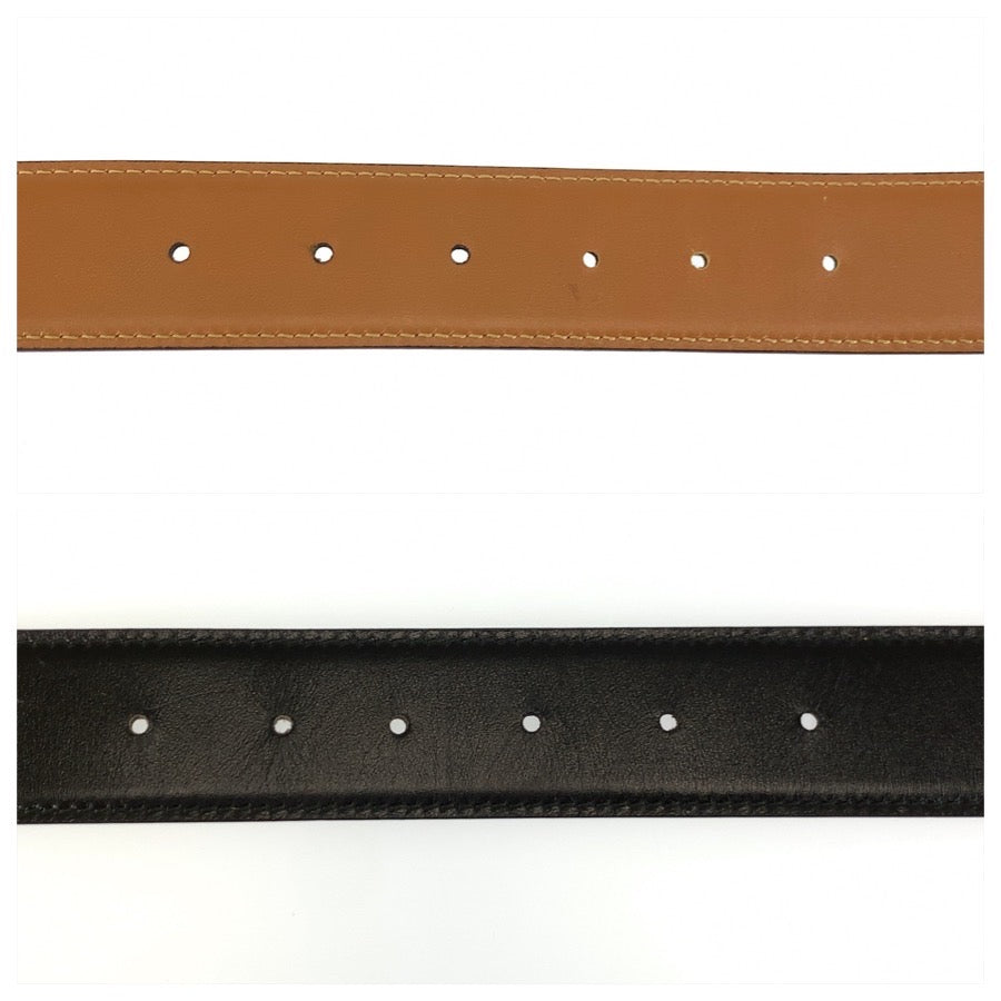 26388
GUCCI グッチ 70cm/28インチ ブラウン ブラック ゴールド金具 レザー 036 2854 0956 ベルト リバーシブルベルト レディース ABP14