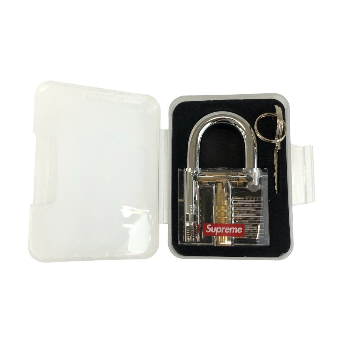 26397
Supreme シュプリーム Transparent Lock クリア プラスチック / メタル 南京錠 鍵 メンズ SA
