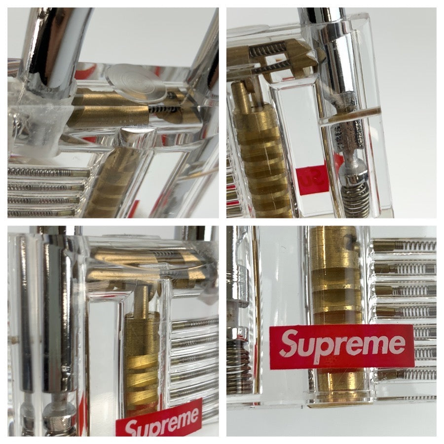 26397
Supreme シュプリーム Transparent Lock クリア プラスチック / メタル 南京錠 鍵 メンズ SA