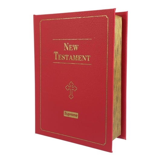 26412
Supreme シュプリーム NEW TESTAMENT STASH BOX レッド ペーパー 小物入れ ブックボックス メンズ A