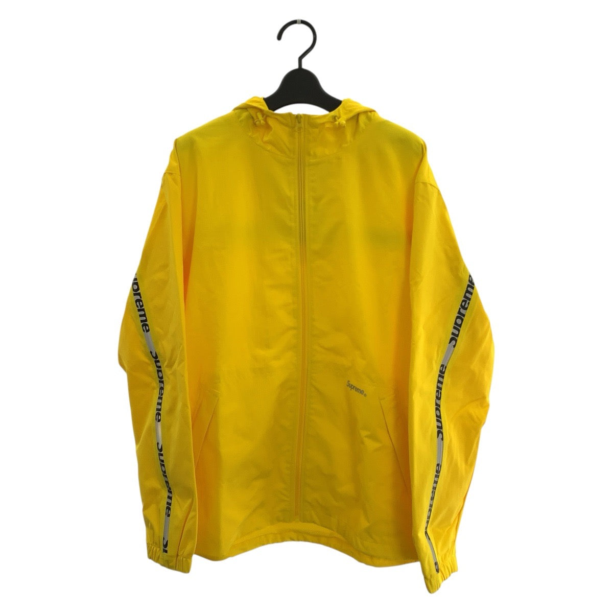 26413
Supreme シュプリーム Reflective Zip Hooded Jacket サイズM イエロー ブラック ナイロン / ポリエステル セットアップ パーカー ジャケット パンツ メンズ S
