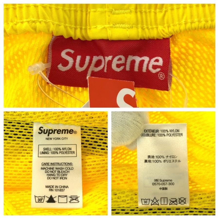 26413
Supreme シュプリーム Reflective Zip Hooded Jacket サイズM イエロー ブラック ナイロン / ポリエステル セットアップ パーカー ジャケット パンツ メンズ S