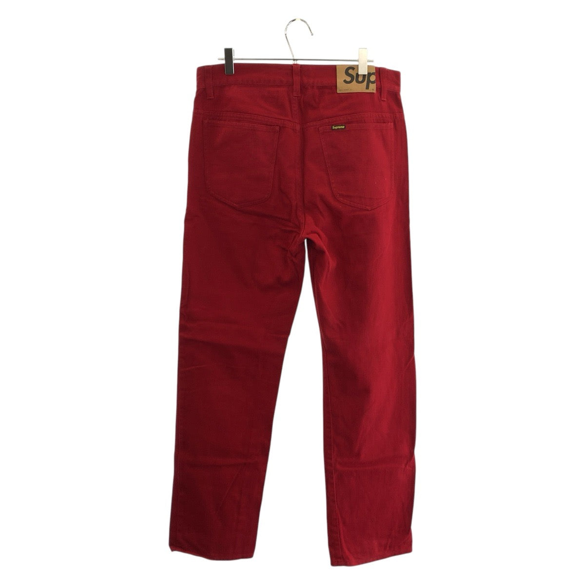 26415
Supreme シュプリーム Baggy Jean ストレート サイズ30 レッド コットン デニムパンツ カラーデニムパンツ メンズ ABP