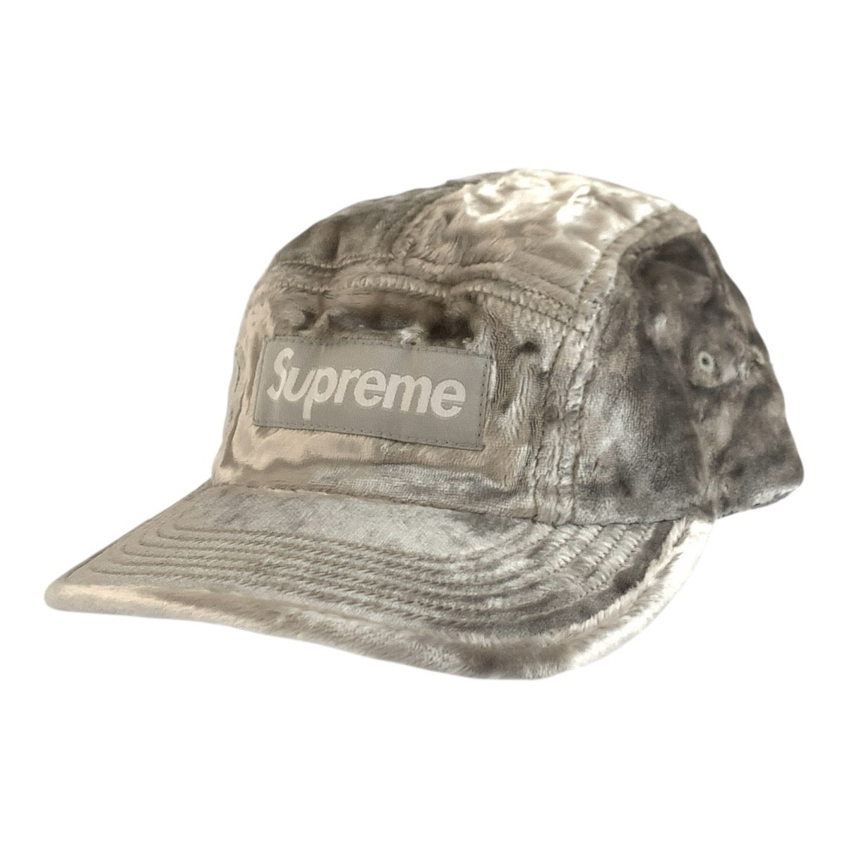 26419
Supreme シュプリーム Crushed Velvet Camp Cap グレー レーヨン / ポリエステル / コットン キャップ 帽子 メンズ SA