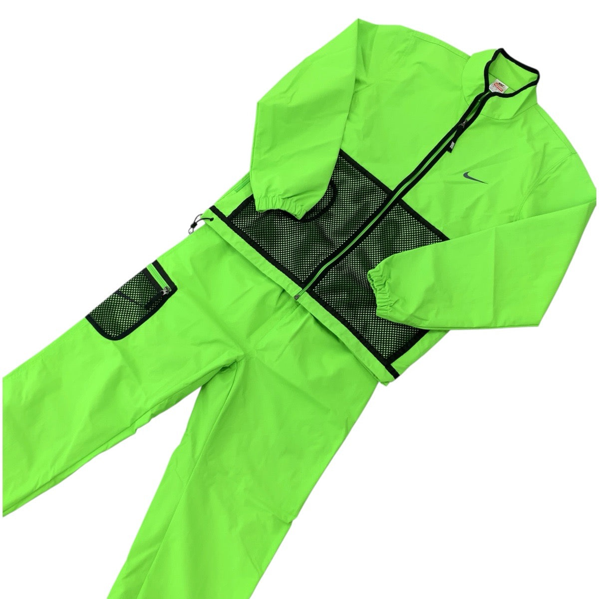 26422
Supreme シュプリーム Supreme×Nike Trail Running Jacket サイズS グリーン ブラック ナイロン / ポリエステル セットアップ ジャケット パンツ メンズ ABP