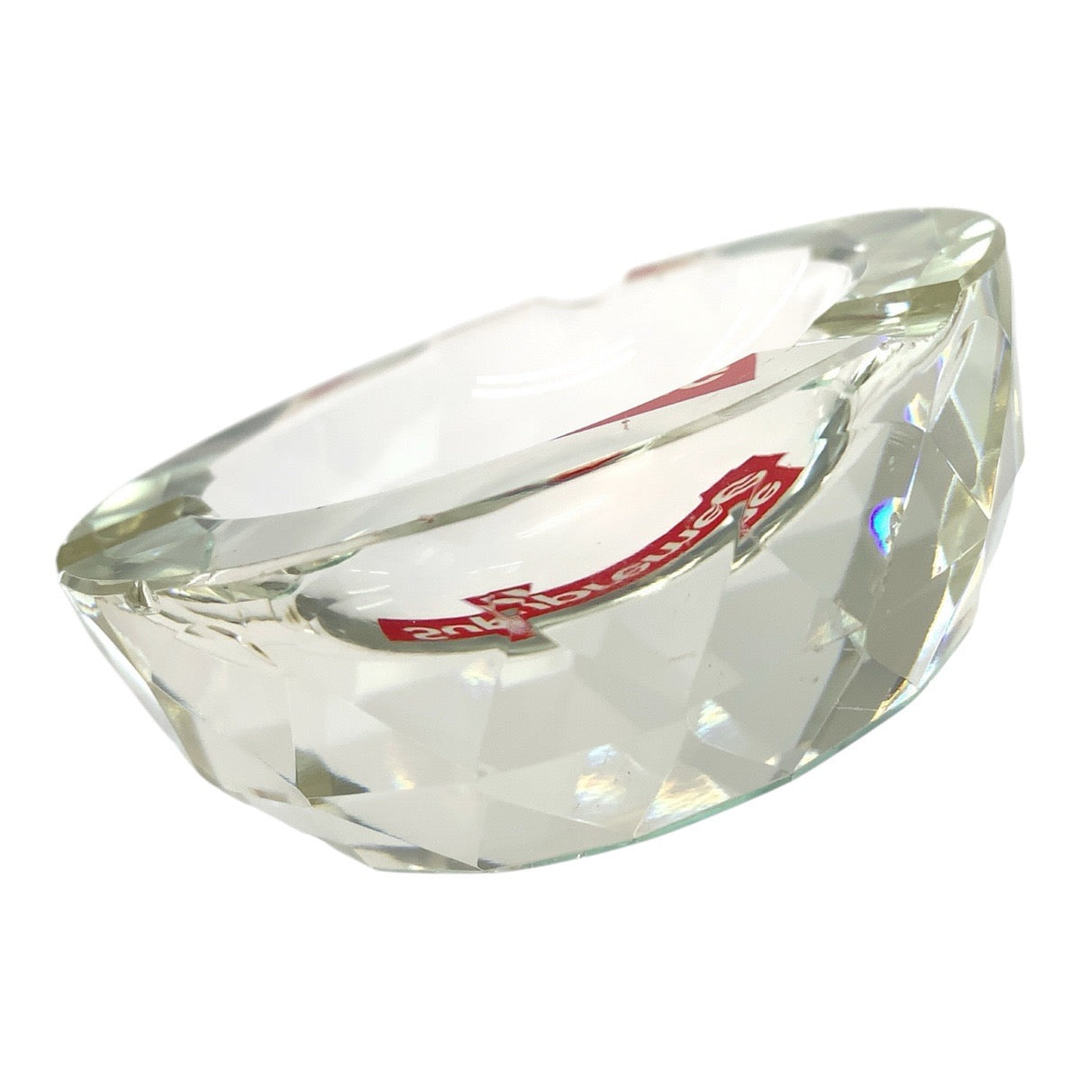 26427
Supreme シュプリーム プロダクトライン Diamond Cut Crystal Ashtray クリア レッド ホワイト クリスタル / ガラス 灰皿 レディース AB