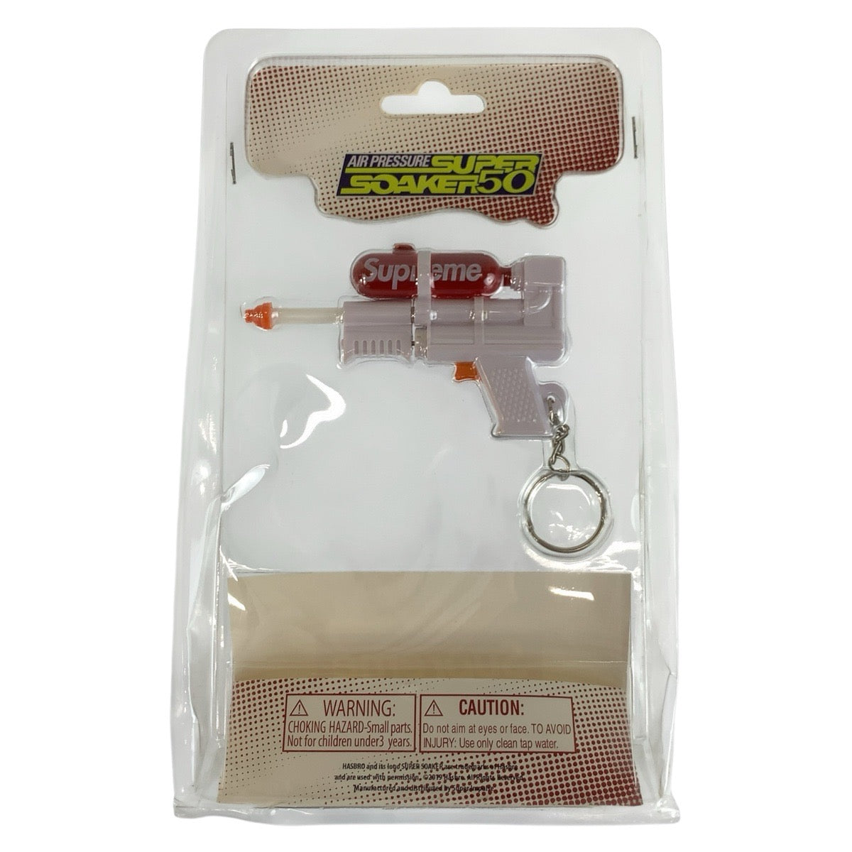 26432
Supreme シュプリーム SUPER SOAKER 50 WATER BLASTER KEYCHAIN ホワイト レッド プラスチック キーホルダー キーチェーン メンズ SA