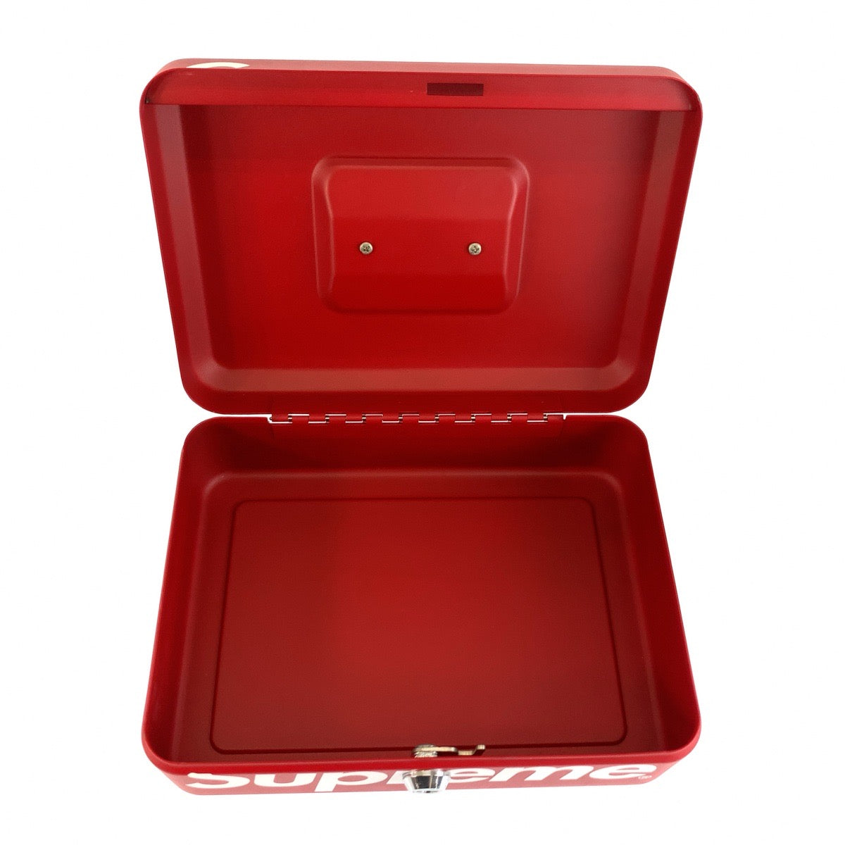 26435
Supreme シュプリーム Lock Box レッド ホワイト スチール 金庫 工具入れ 小物入れ メンズ ABP