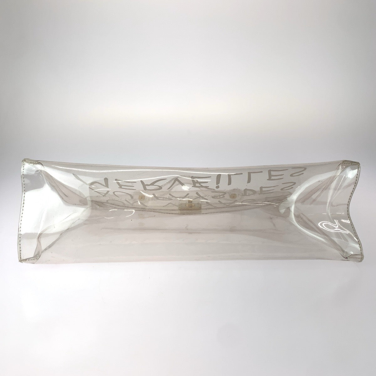 26339
HERMES エルメス ビニールケリー クリア ホワイト ゴールド金具 PVC / ビニール / メッキ ハンドバッグ レディース ABP38