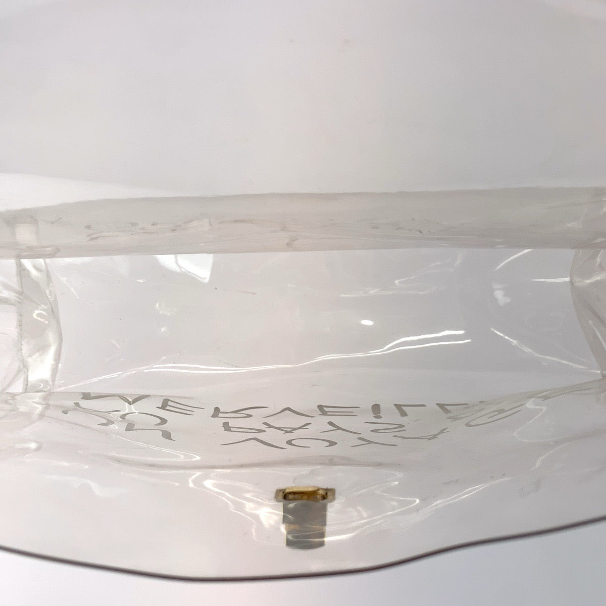 26339
HERMES エルメス ビニールケリー クリア ホワイト ゴールド金具 PVC / ビニール / メッキ ハンドバッグ レディース ABP38