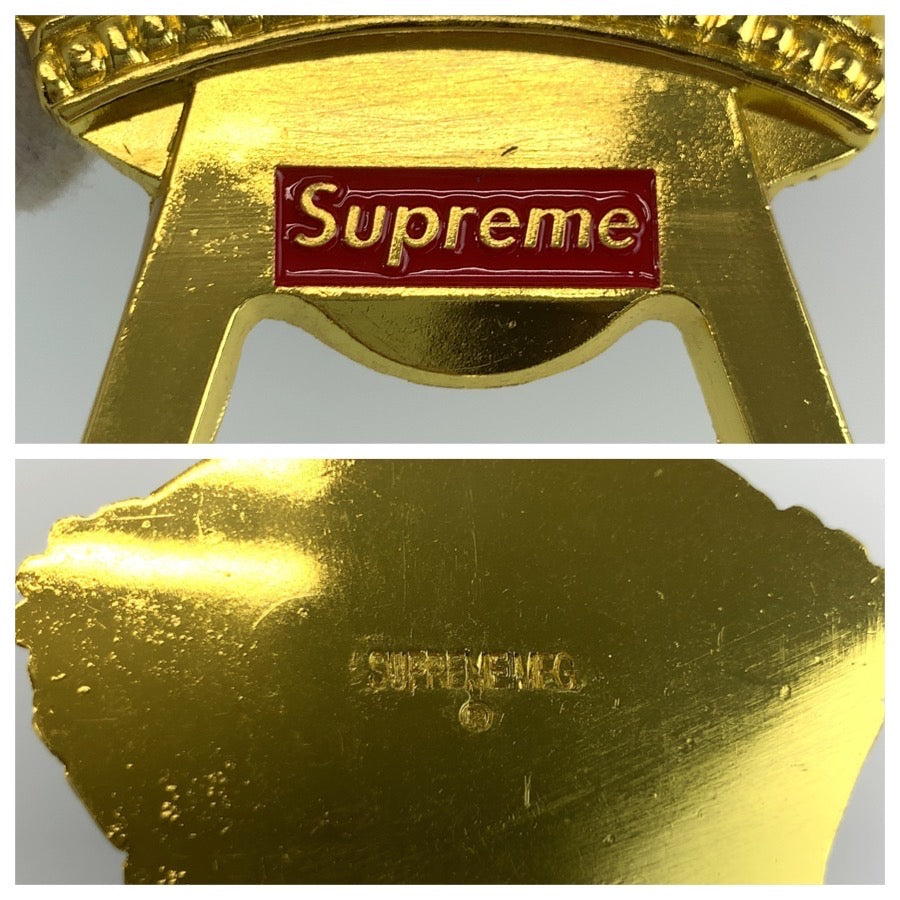26445
Supreme シュプリーム Crown Bottle Opener ゴールド メタル 栓抜き ボトルオープナー メンズ A