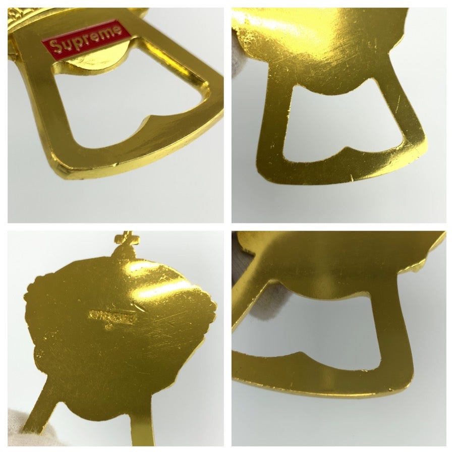 26445
Supreme シュプリーム Crown Bottle Opener ゴールド メタル 栓抜き ボトルオープナー メンズ A