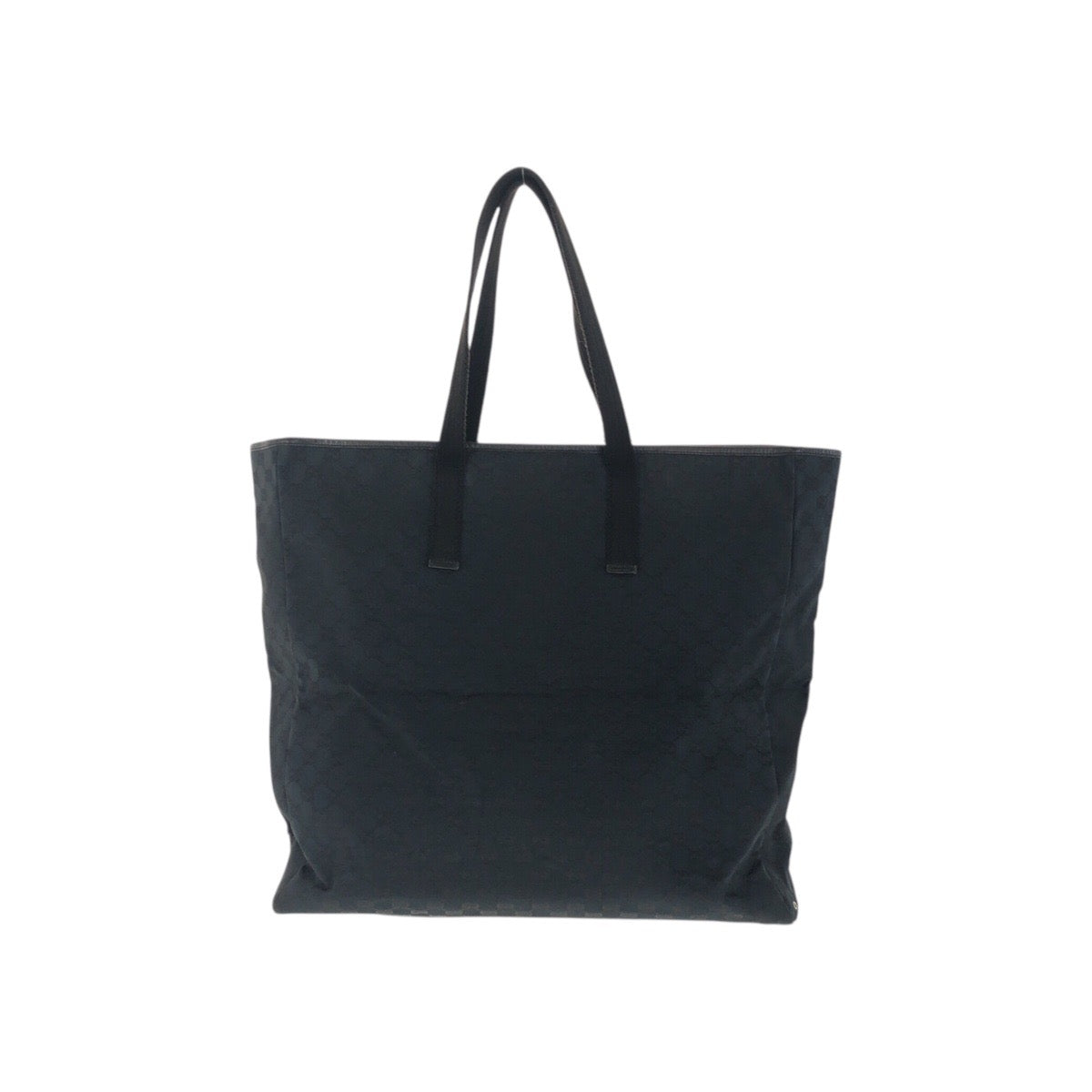 26448
GUCCI グッチ ブラック 黒 シルバー金具 GGキャンバス / レザー 90480 トートバッグ ショルダーバッグ ボストンバッグ メンズ AB48