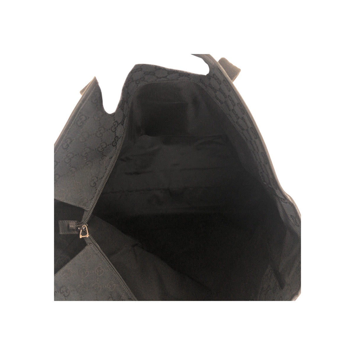 26448
GUCCI グッチ ブラック 黒 シルバー金具 GGキャンバス / レザー 90480 トートバッグ ショルダーバッグ ボストンバッグ メンズ AB48