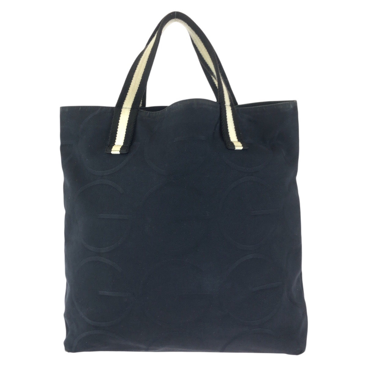26455
GUCCI グッチ Gロゴ ブラック ホワイト キャンバス 123439 トートバッグ ハンドバッグ メンズ B28