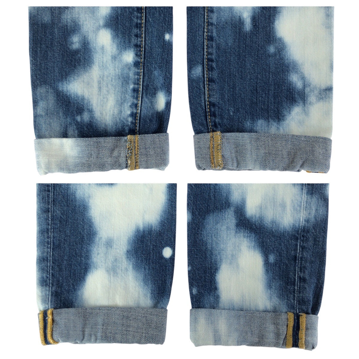26456
DSQUARED2 ディースクエアード サイズ34 デニム ブルー イエロー コットン デニムパンツ ジーンズ レディース ABP7